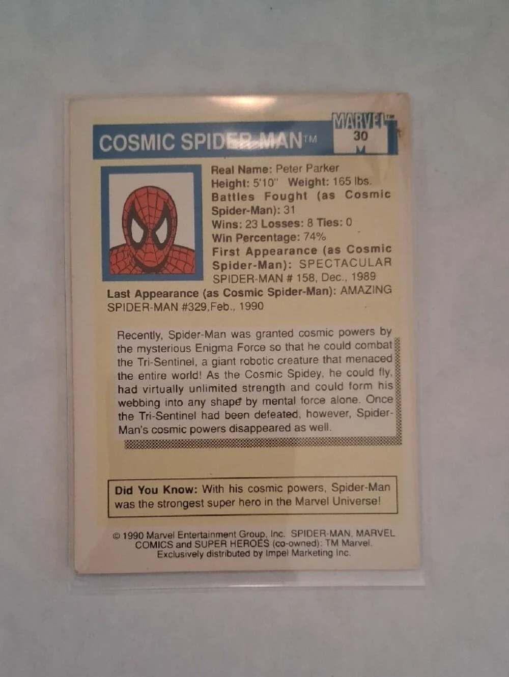 Marvel Spider-Man Card Deck with Red and Blue Artwork